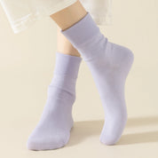 Women's 98% Cotton Non-Binding Relaxed Fit Socks