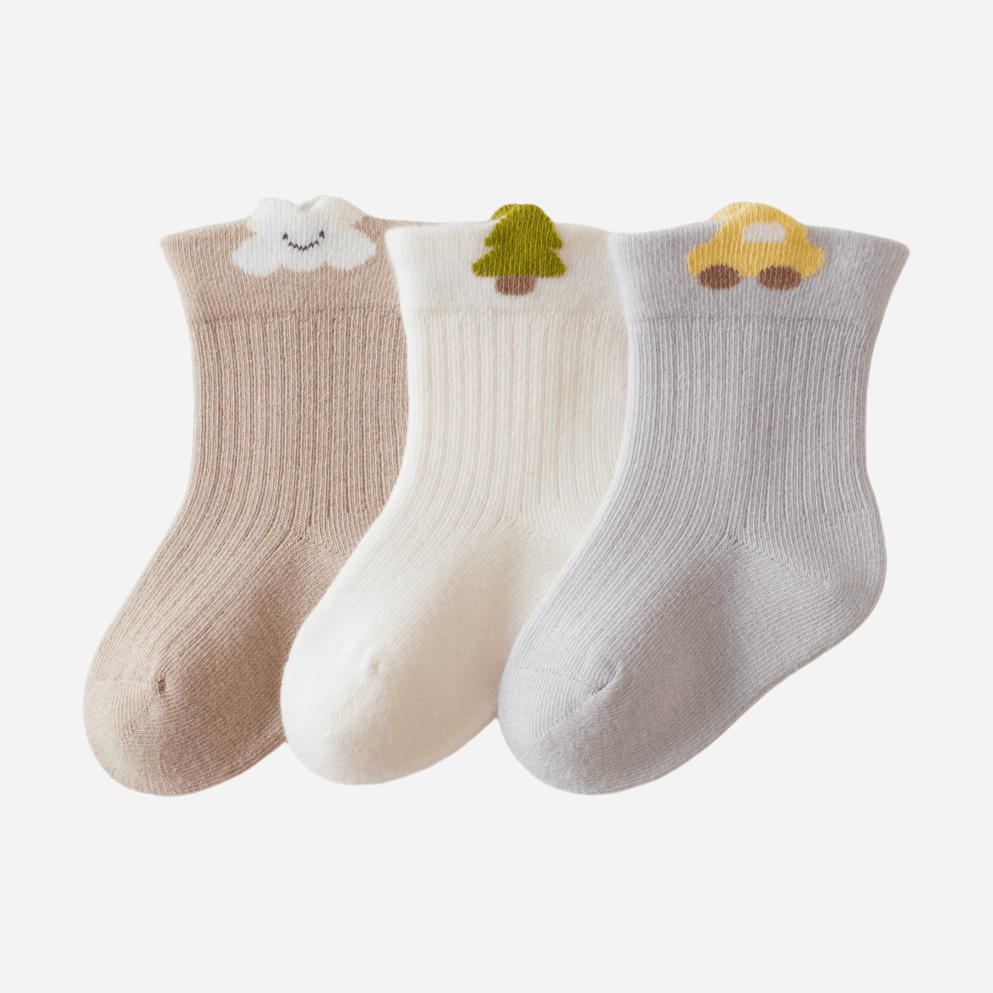 Babies Little Road Trip Socks-3 pack - Weavasocks