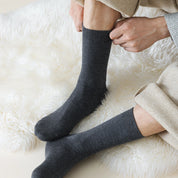 Men's Premium Wool & Silk Blend Dress Socks