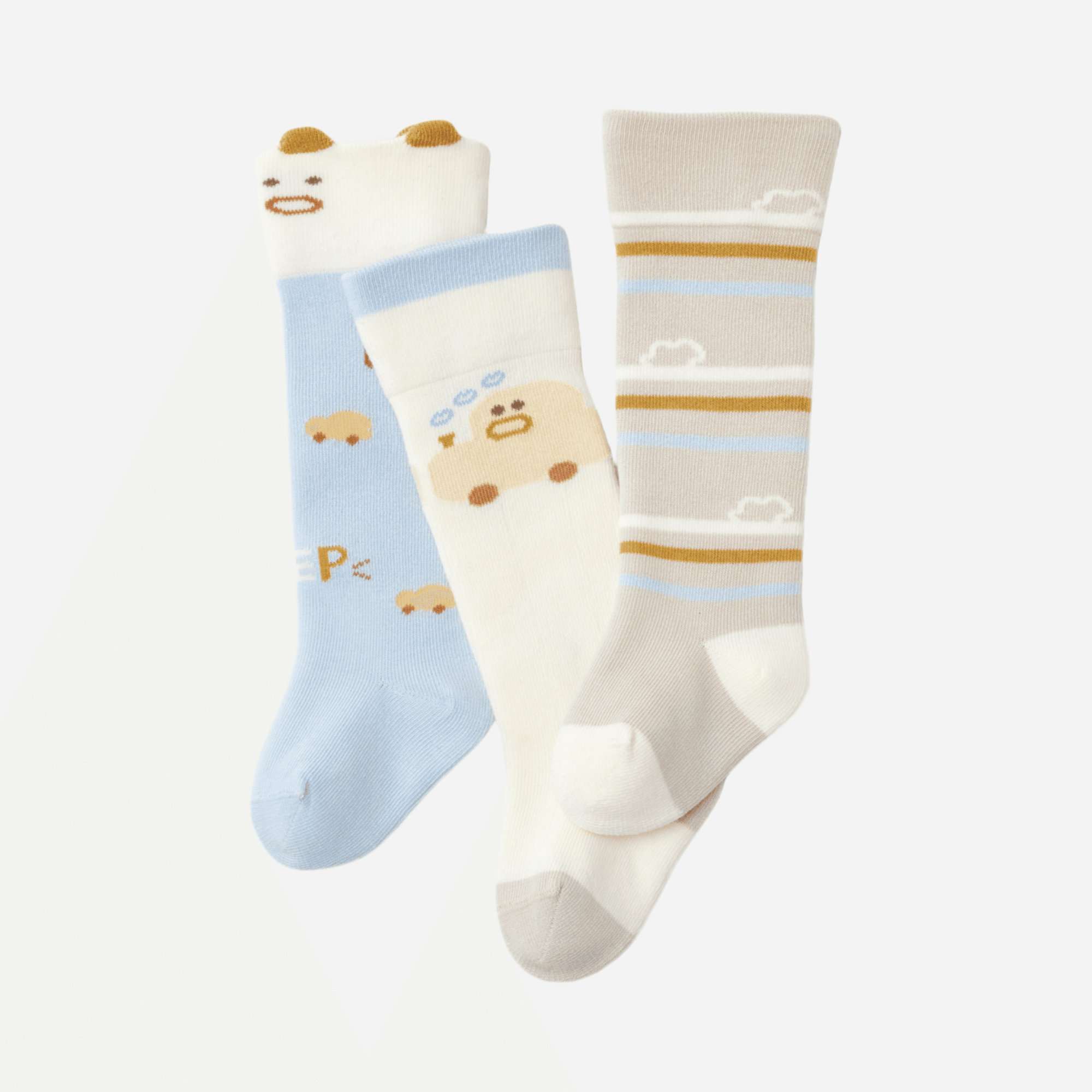 Babies The Beep Beep Dreamer Socks-3 pack - Weavasocks