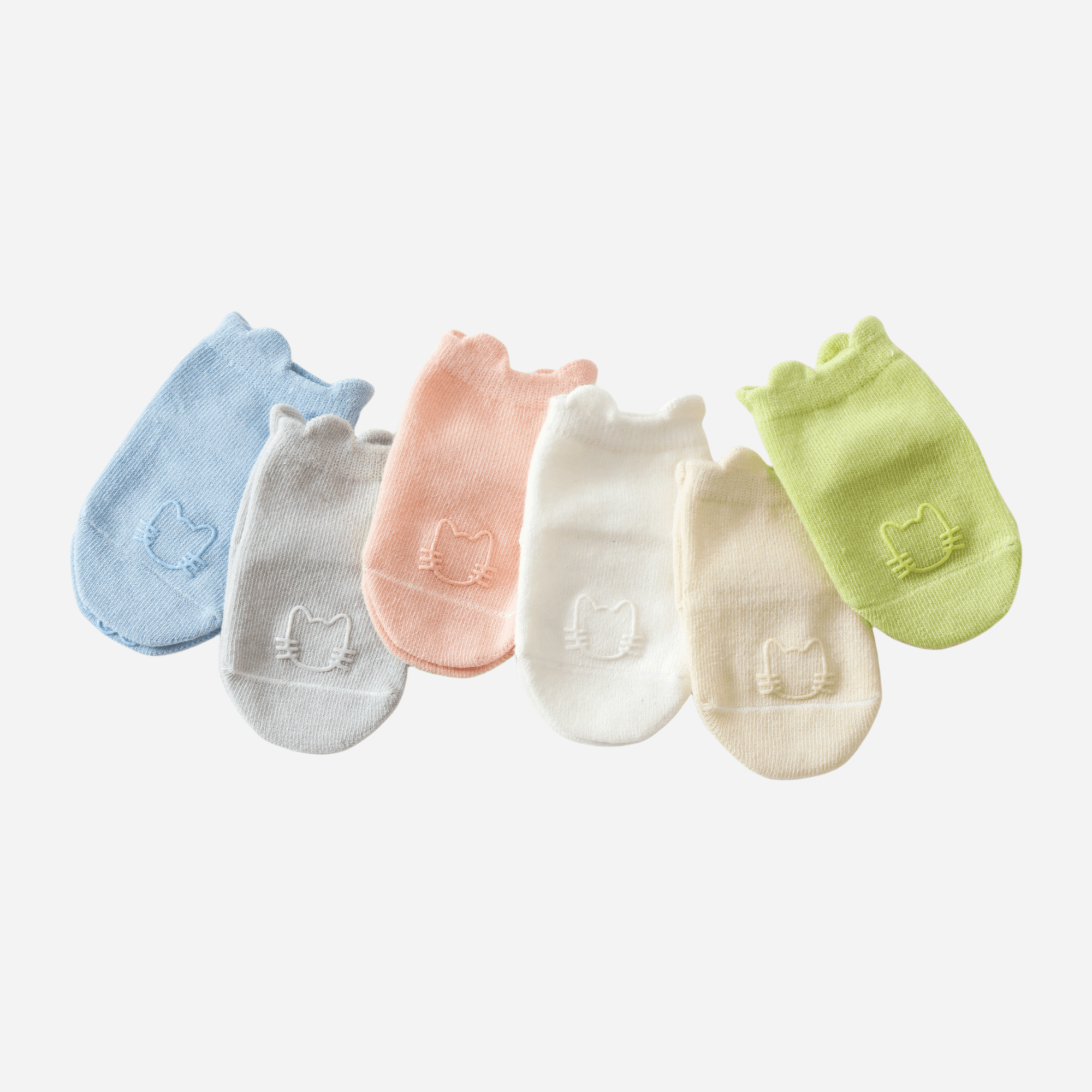Babies Solid No-slip Socks-4 pack - Weavasocks