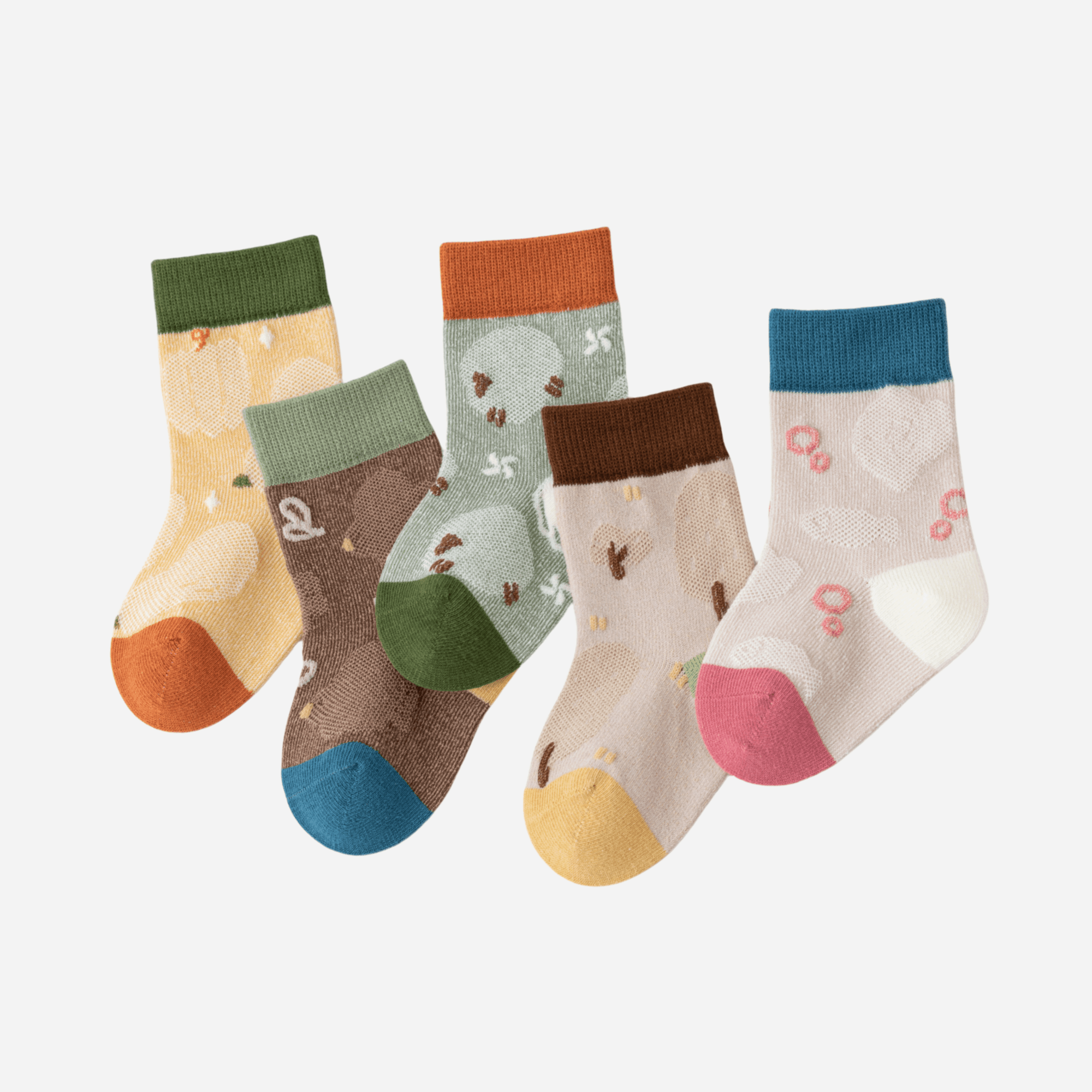 Babies' Forest Fiesta Ankle Socks -3 Pack - Weavasocks