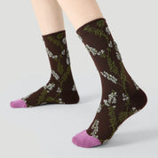 Intricate Floral Socks