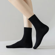 Women's Bamboo Fiber Anti-Odor Crew Socks
