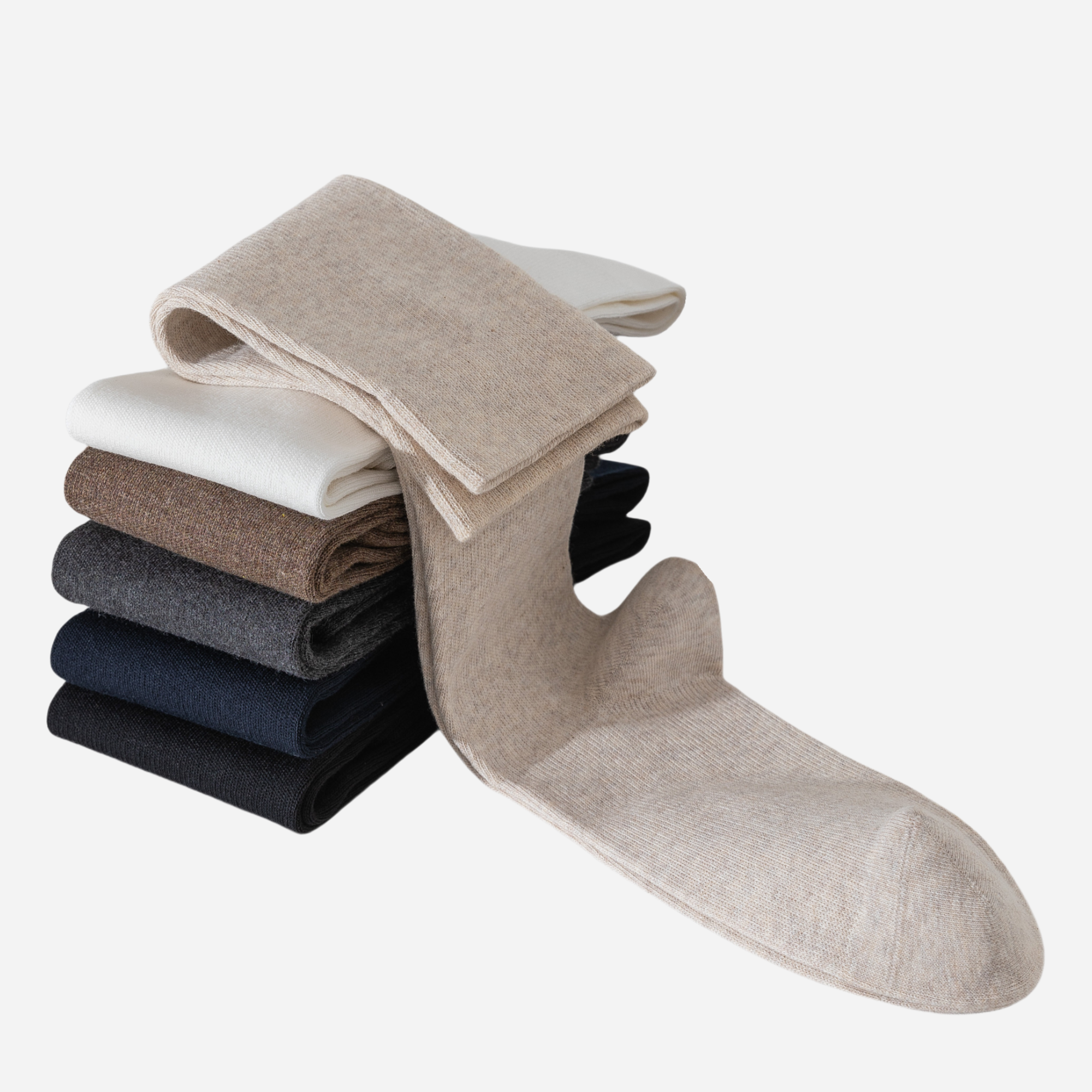 Women's Classic Knit Knee-High Socks - 2 Pairs