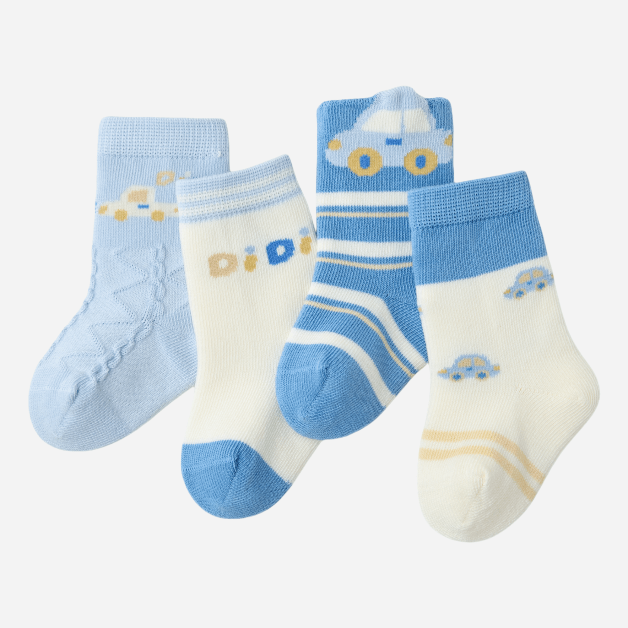 Babies Didi Driver Socks-4 Pack - Weavasocks