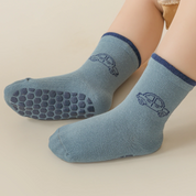 Baby’s First Journey Floor Socks with Full Grip 4-Pack