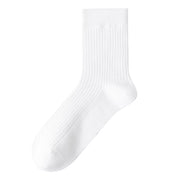 Men's 98% Cotton Classic Ribbed Crew Socks