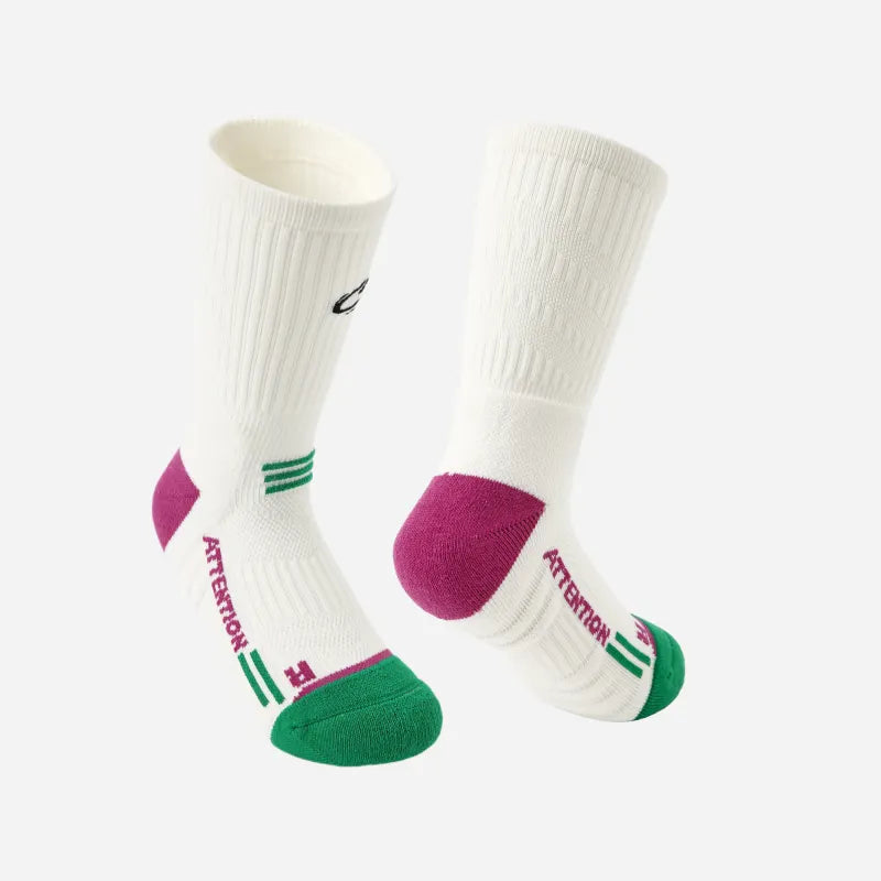Performance Crew Socks - White