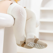 Baby’s Anti-Slip Knee Pad Crawling Socks 3-Pack
