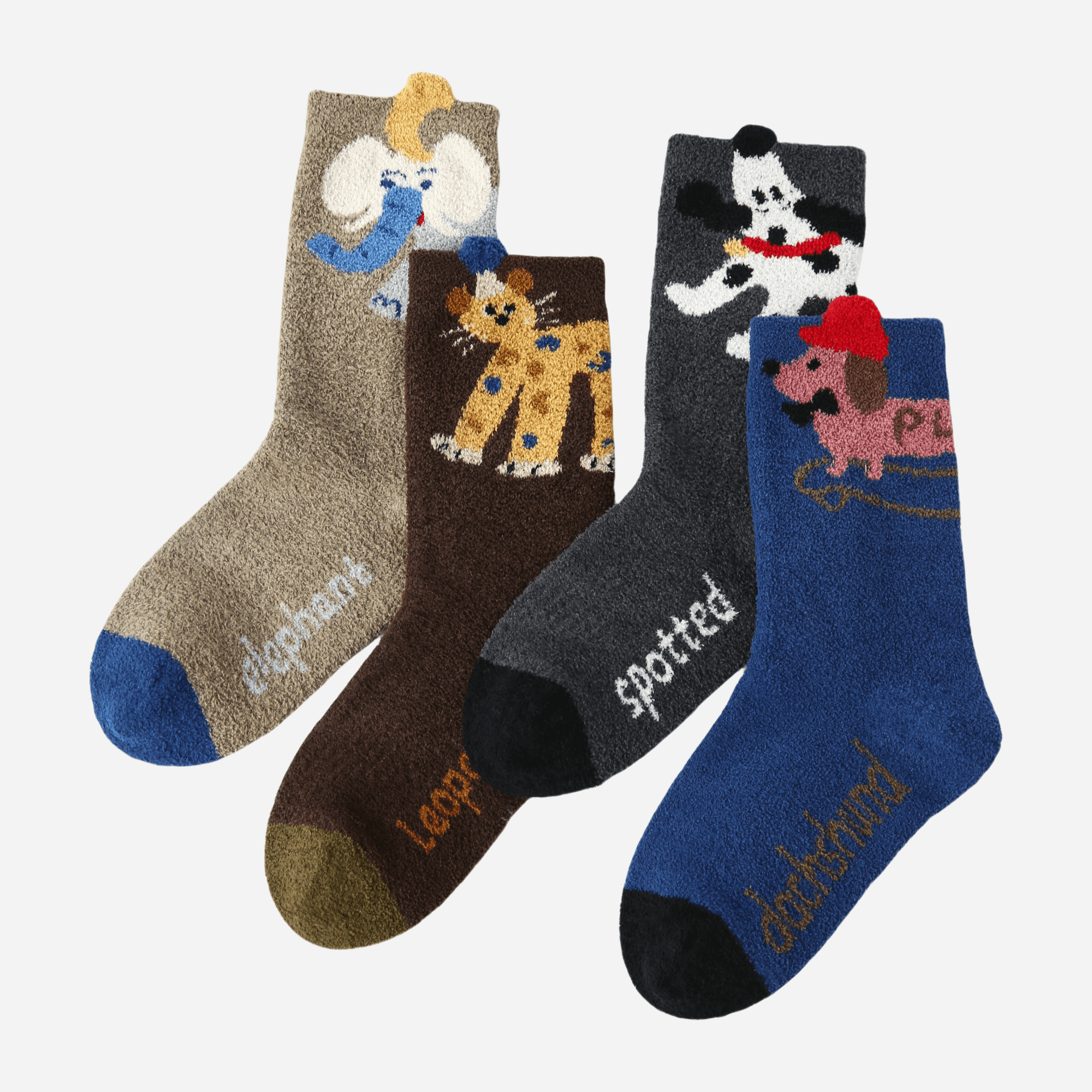 Kid's The Animal Kingdom Socks-4 pack - Weavasocks