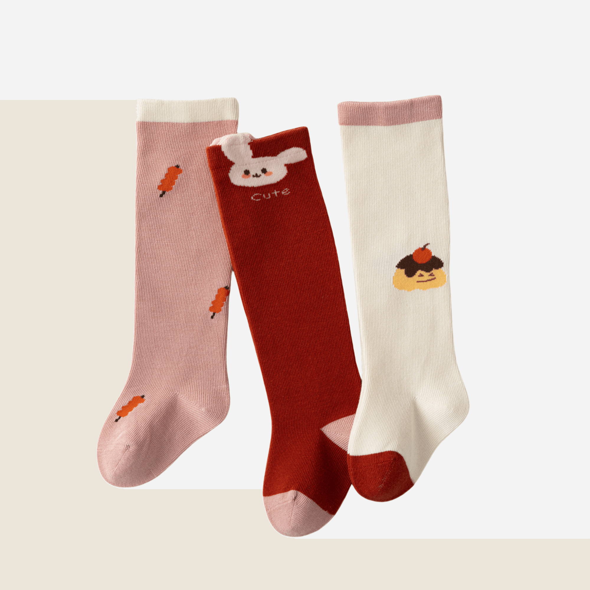 Babies Sweet Treat Knee-Highs-3 pack - Weavasocks