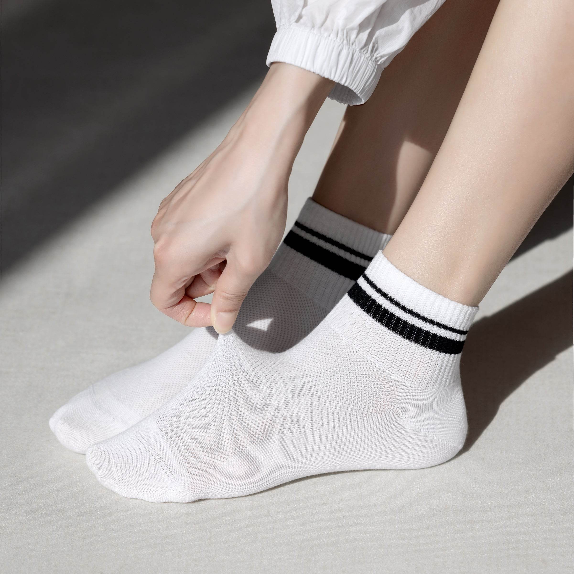 Women's Seamless Workout Ankle Socks-1 Pack - Weavasocks