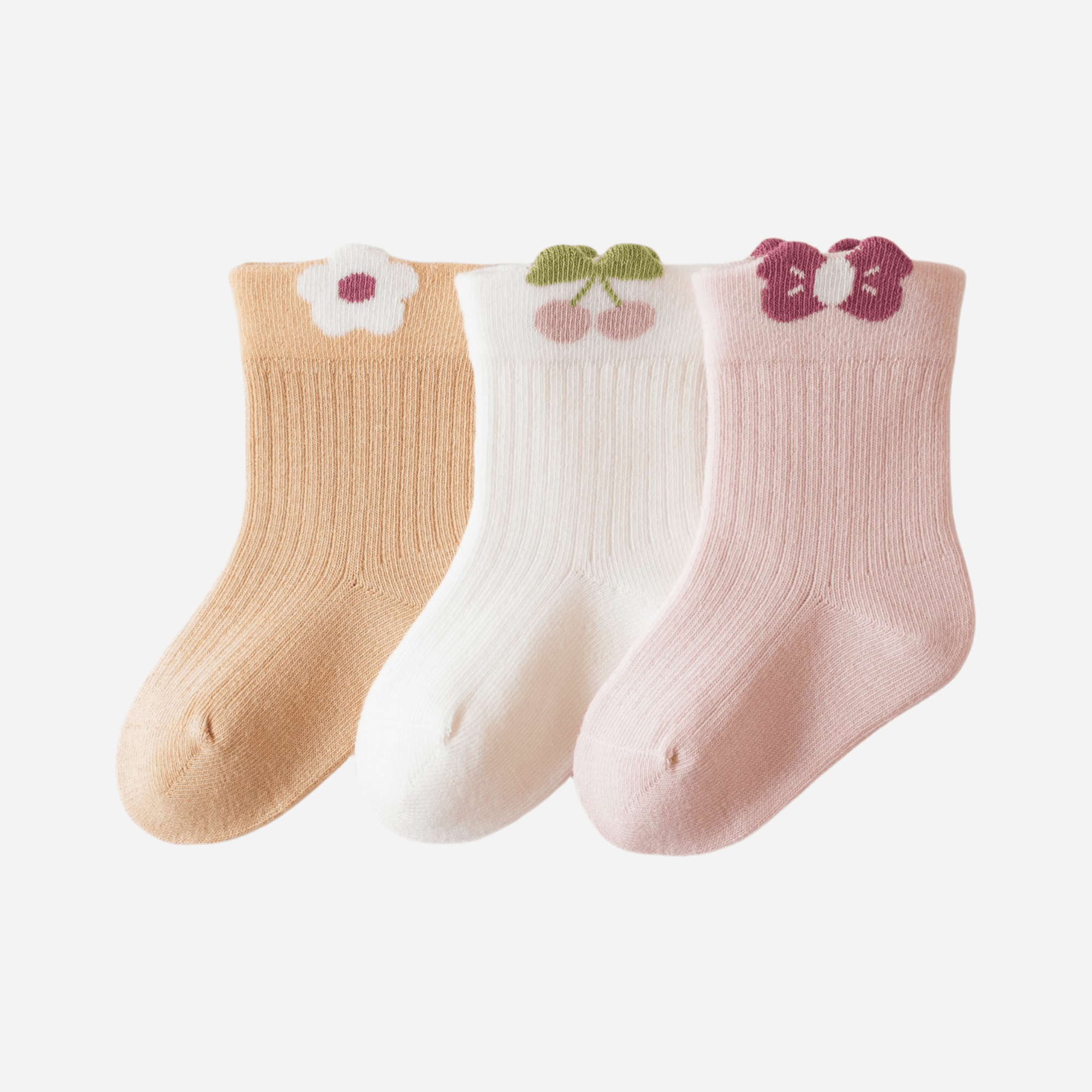 Babies Garden Party Socks-3 pack - Weavasocks