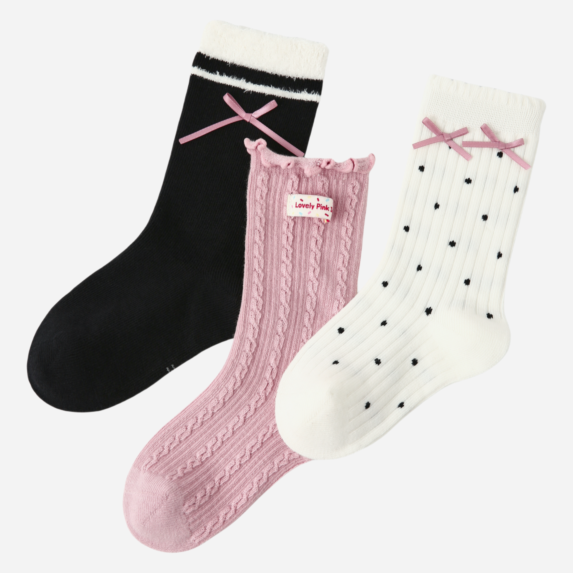 Kids' Minimalist Bow-3 Pack