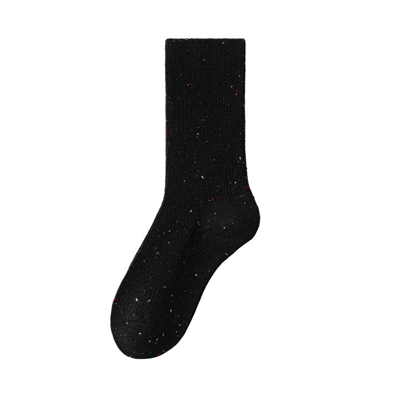 Confetti Ribbed Knit Socks
