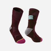Performance Crew Socks - Maroon