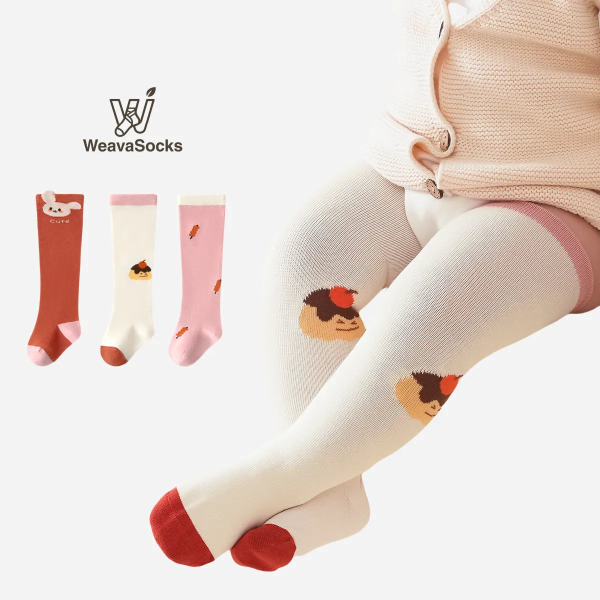 Babies Sweet Treat Knee-Highs-3 Pairs