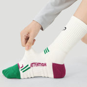 Performance Crew Socks - White