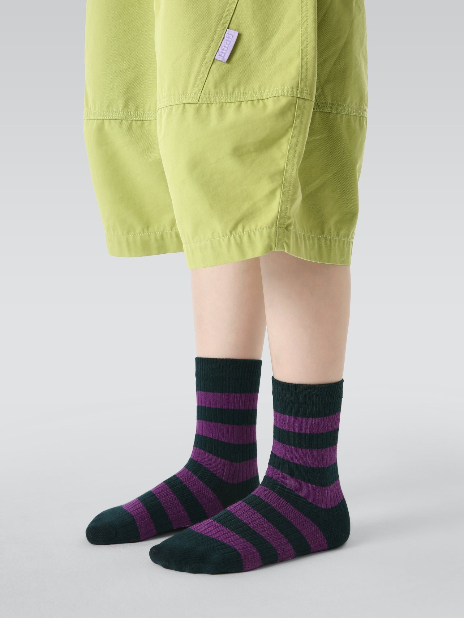 Kids' Nocturnal Forest Rib-5 Pack