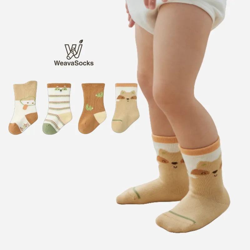 Babies The Little Rascals Socks-4 Pairs