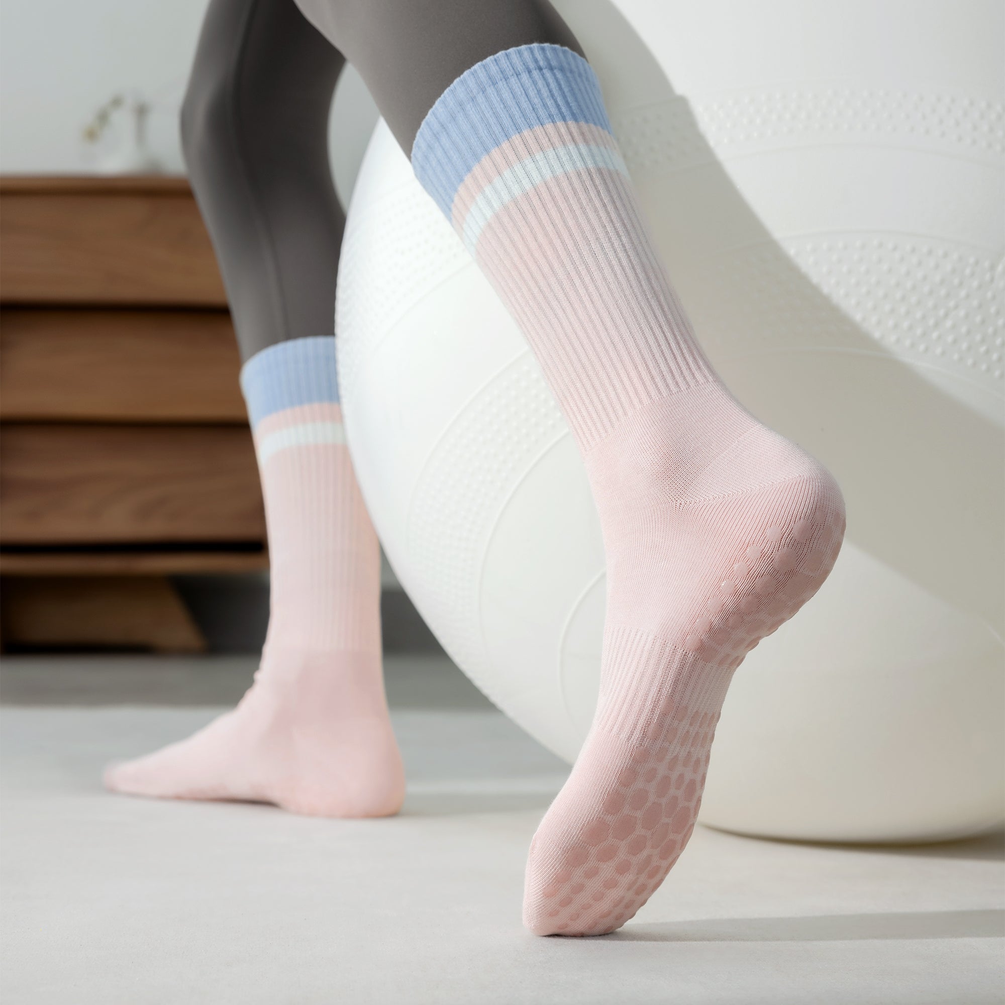 Women's Non-Slip Yoga Grip Socks-3 Pack