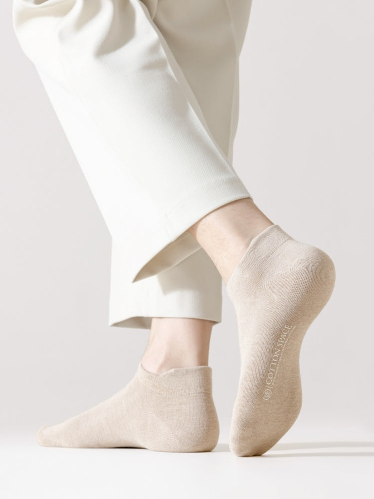 Men's Cotton Liner Low-Cut Socks-1 Pack