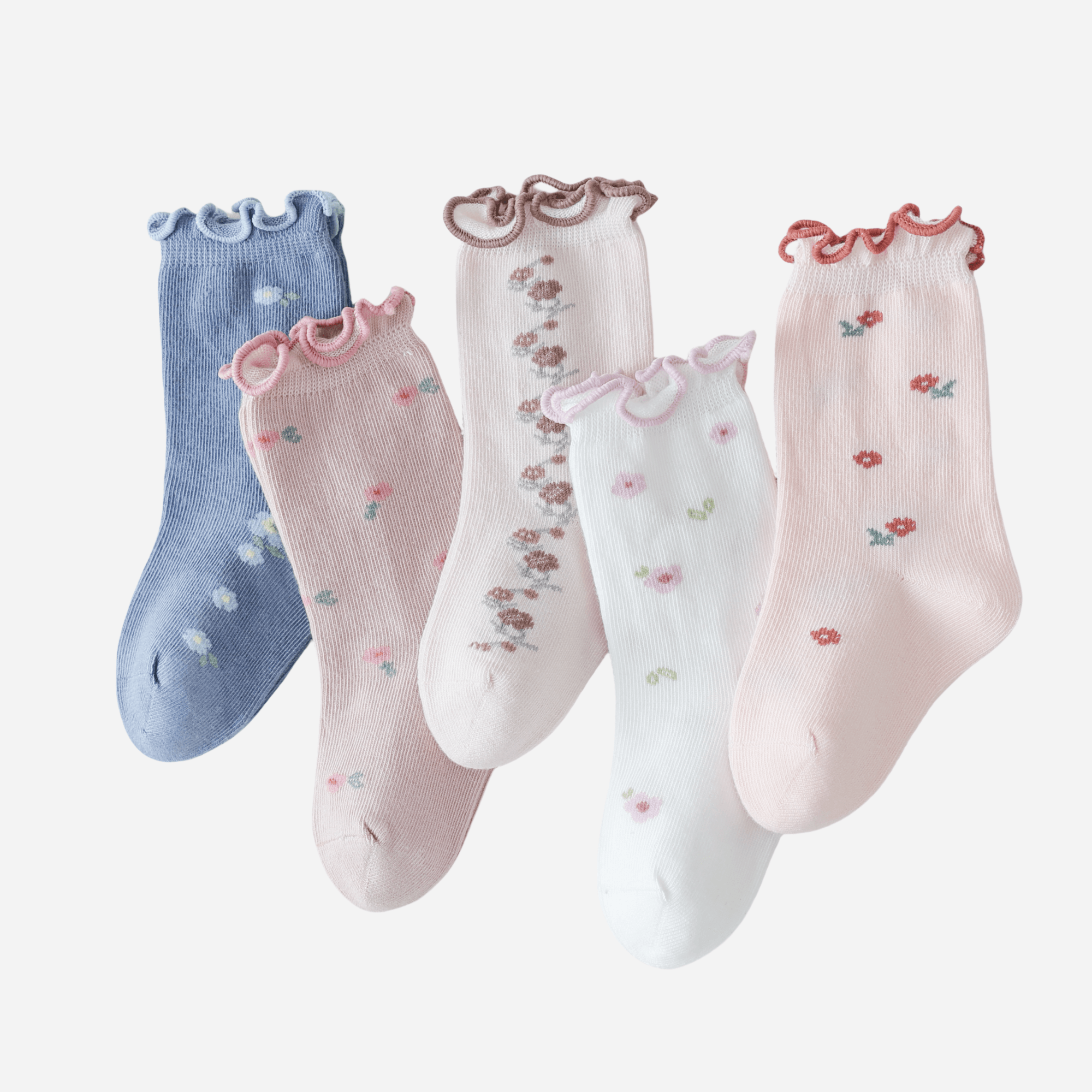 Babies The Wildflower Socks-3 pack - Weavasocks