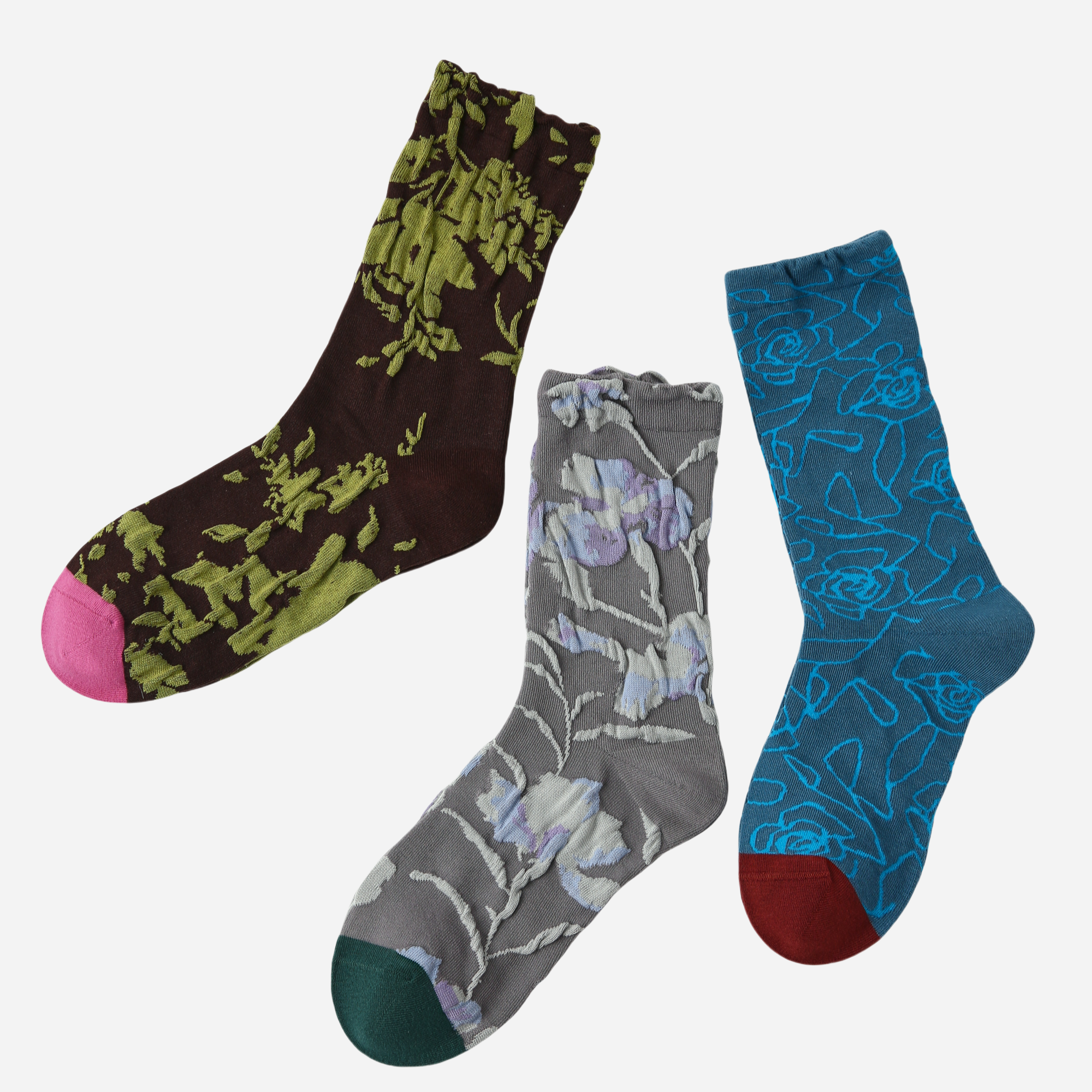Women's Neon Embossed-3 Pack