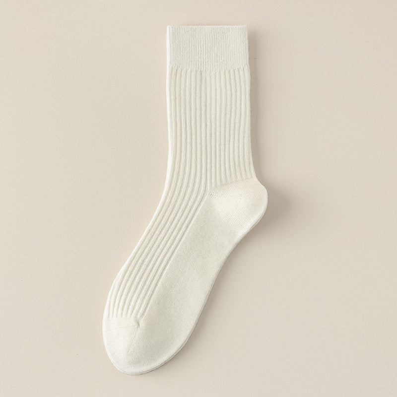 Men's 41% Wool Ribbed Thermal Socks