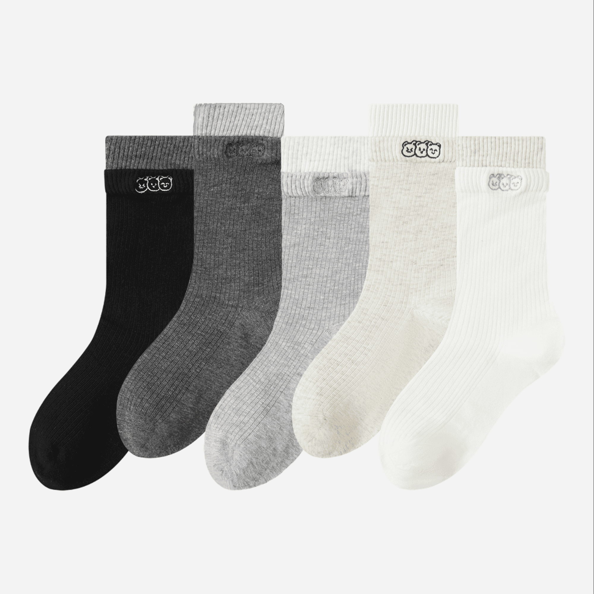 Women's Athleisure Ribbed Crew Socks - Single Pair