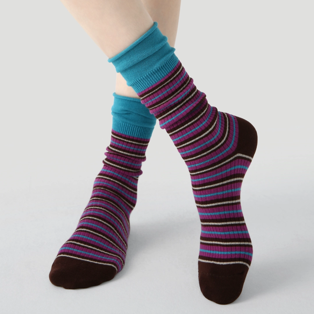 Striped Cuff Socks
