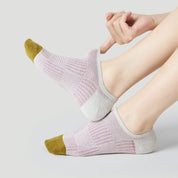 Geometric No-Show Socks
