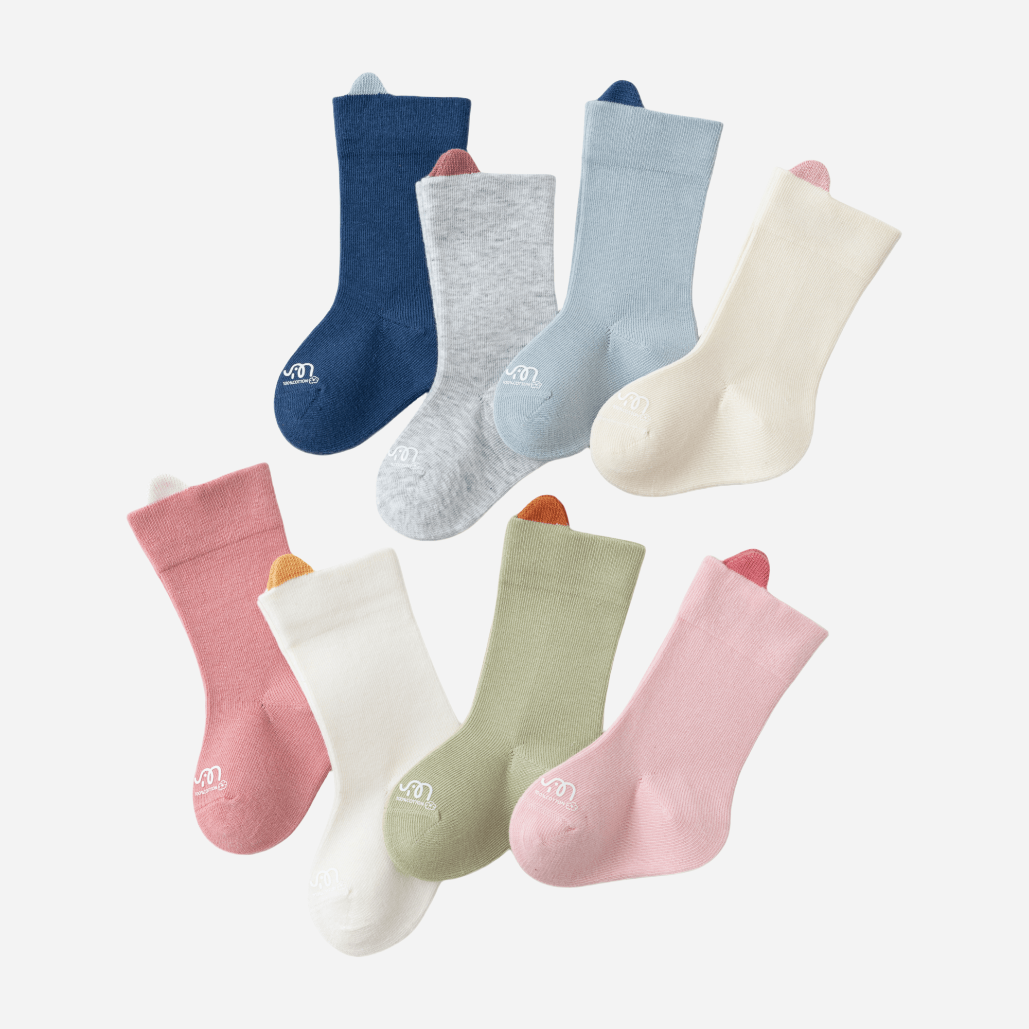 Babies Tiny Dino Tab Socks-4 Pack - Weavasocks