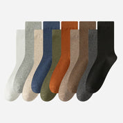 Men's Classic Marled Cotton Socks
