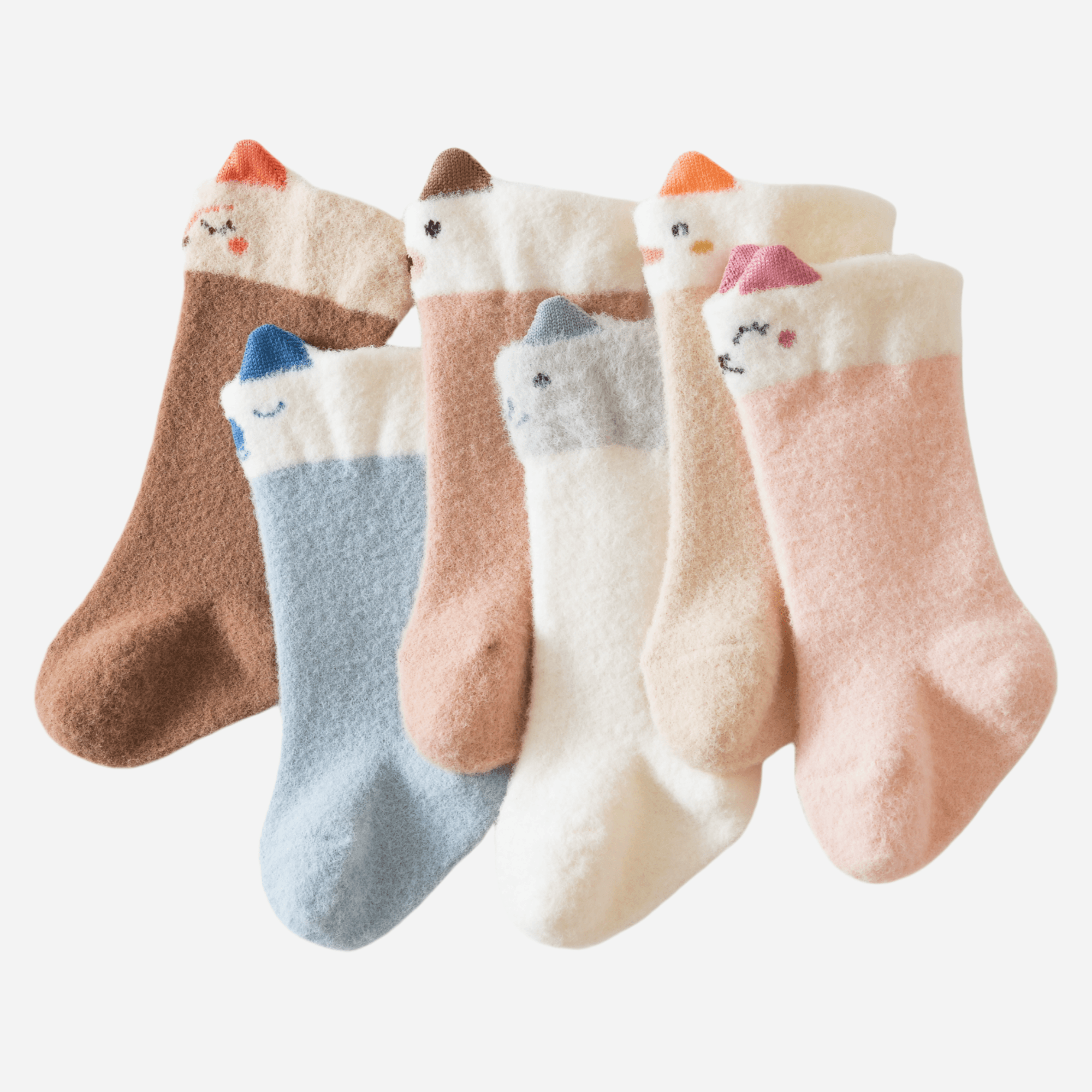 Babies Snoozy Woodland Socks-3 Pack - Weavasocks