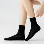 Women's 99% Authentic Supima® Cotton Mesh Crew Socks