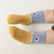 Baby’s Ocean Shark & Geometric Socks 4-Pack