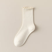 Soft Wool Ruffle Crew