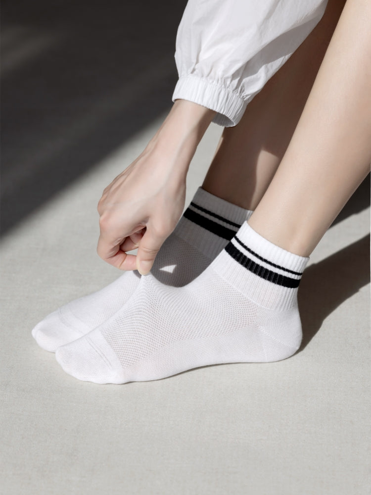 Women's Seamless Workout Ankle Socks-1 Pack