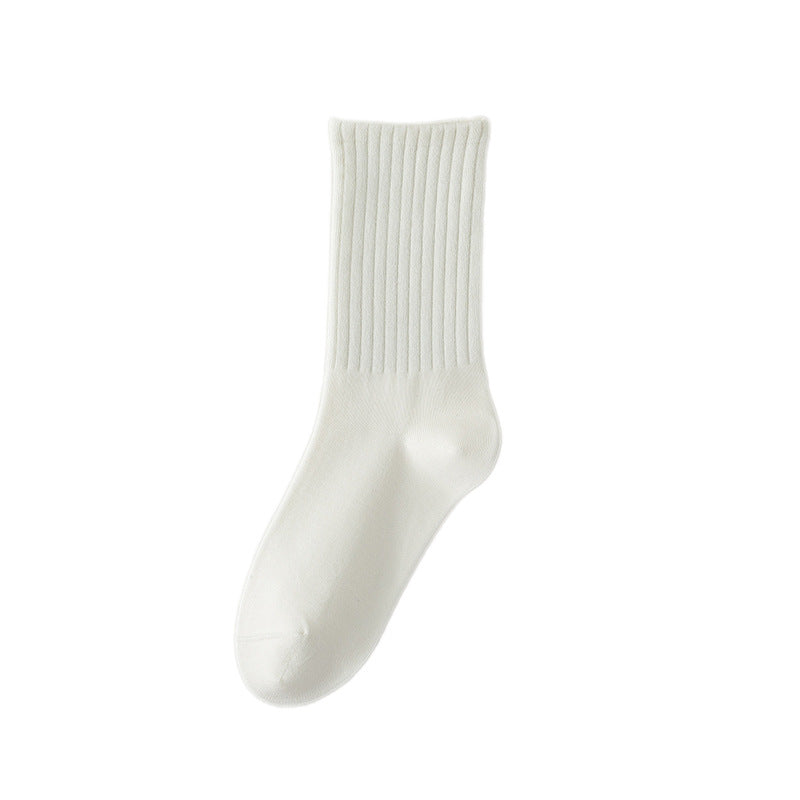 Daily Ribbed Cotton Crew