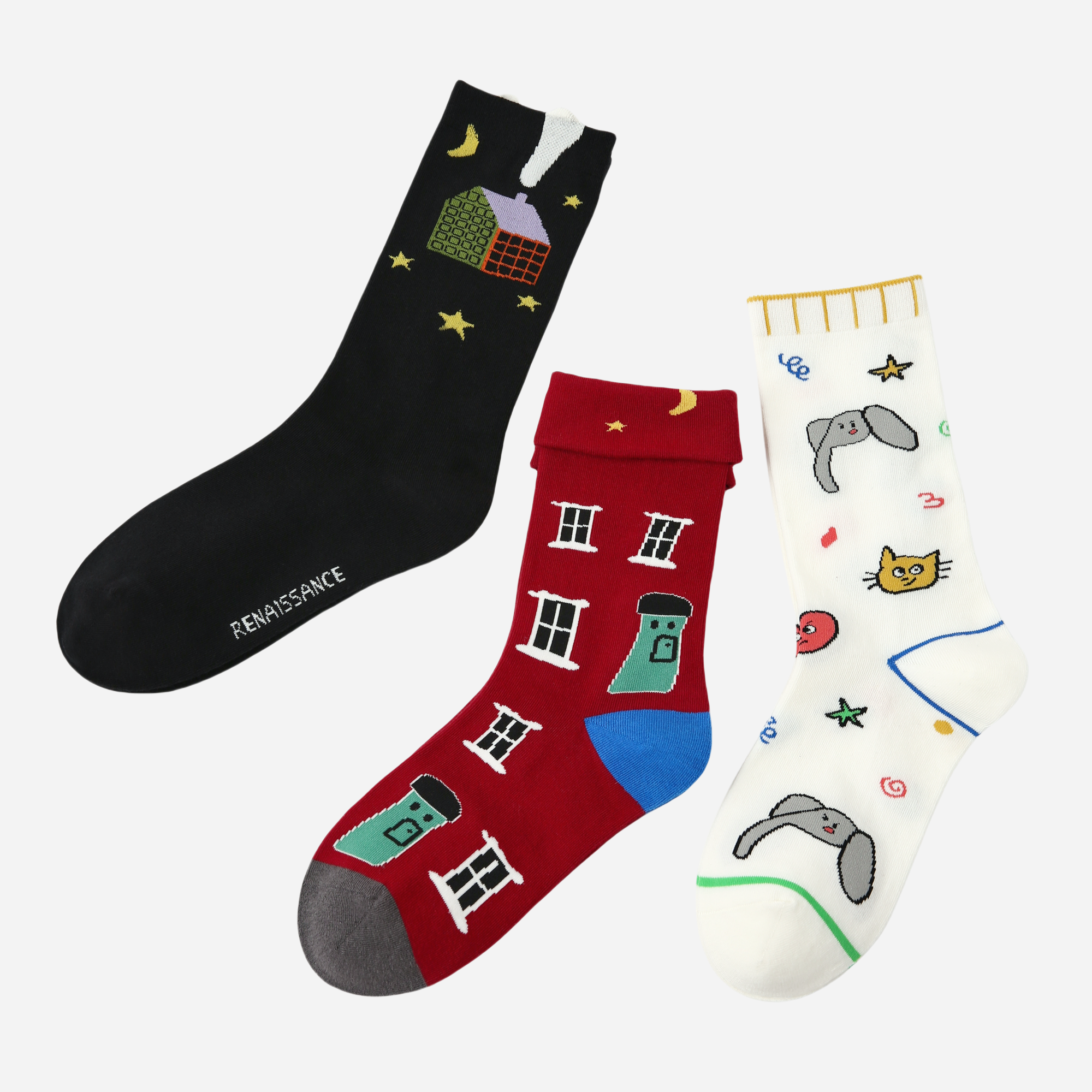 Women's Enchanted Cottage-3 Pack