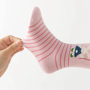 Kid‘s Garden Picnic Cotton Crew Socks 5-Pack