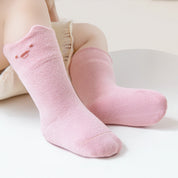 Baby’s Minimalist 'Happy Face' 95% Cotton Socks