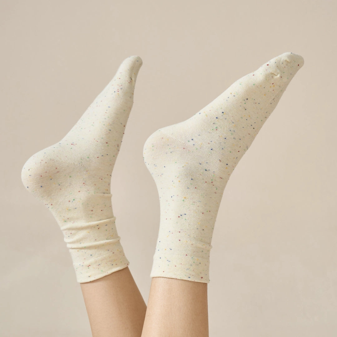 Speckled Crew Socks