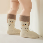 Baby’s Nordic Animal Crew Socks 4-Pack