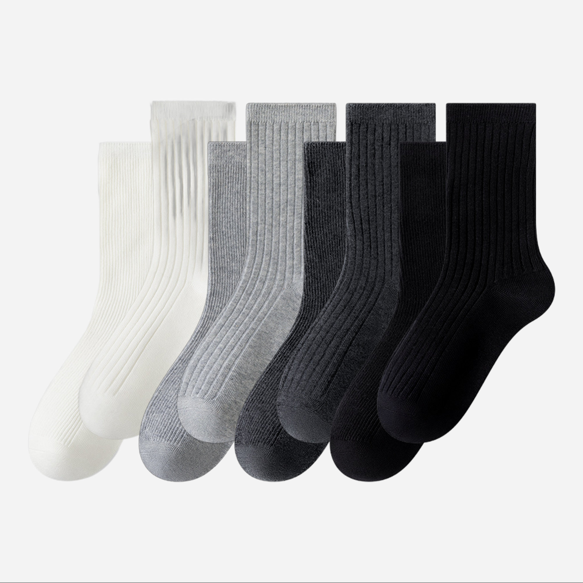 Women's Perfect Scrunch Ribbed Crew Socks - Single Pair