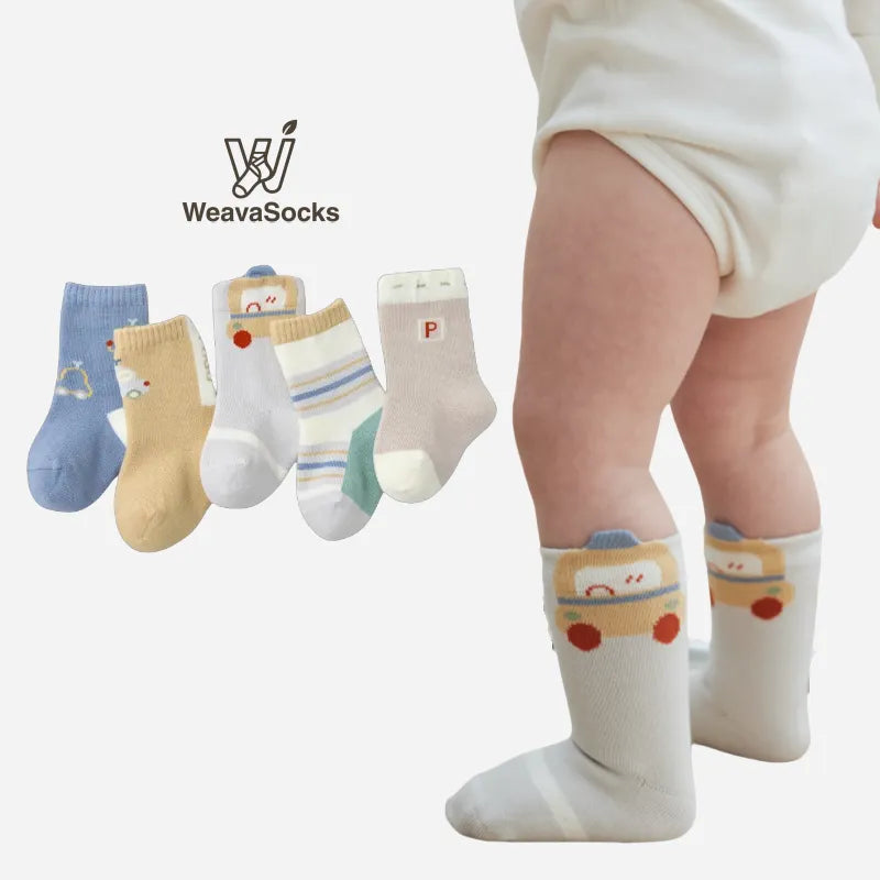 Babies The Things That Go Socks-5 Pairs