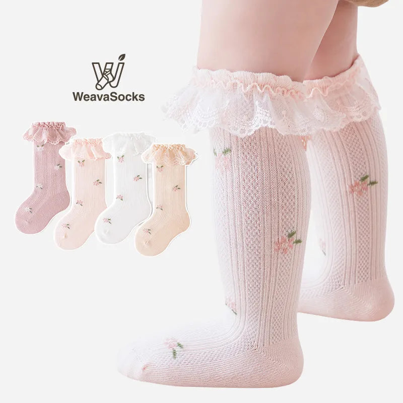 Babies The Fairytale Bloom Knee-Highs-3 Pairs