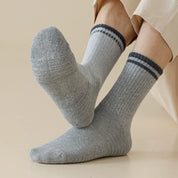 Men's 92% Cotton Cushioned Athletic Socks